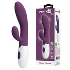 Party Up BEN Classic Vibe Purple Rabbit Vibrator 20cm