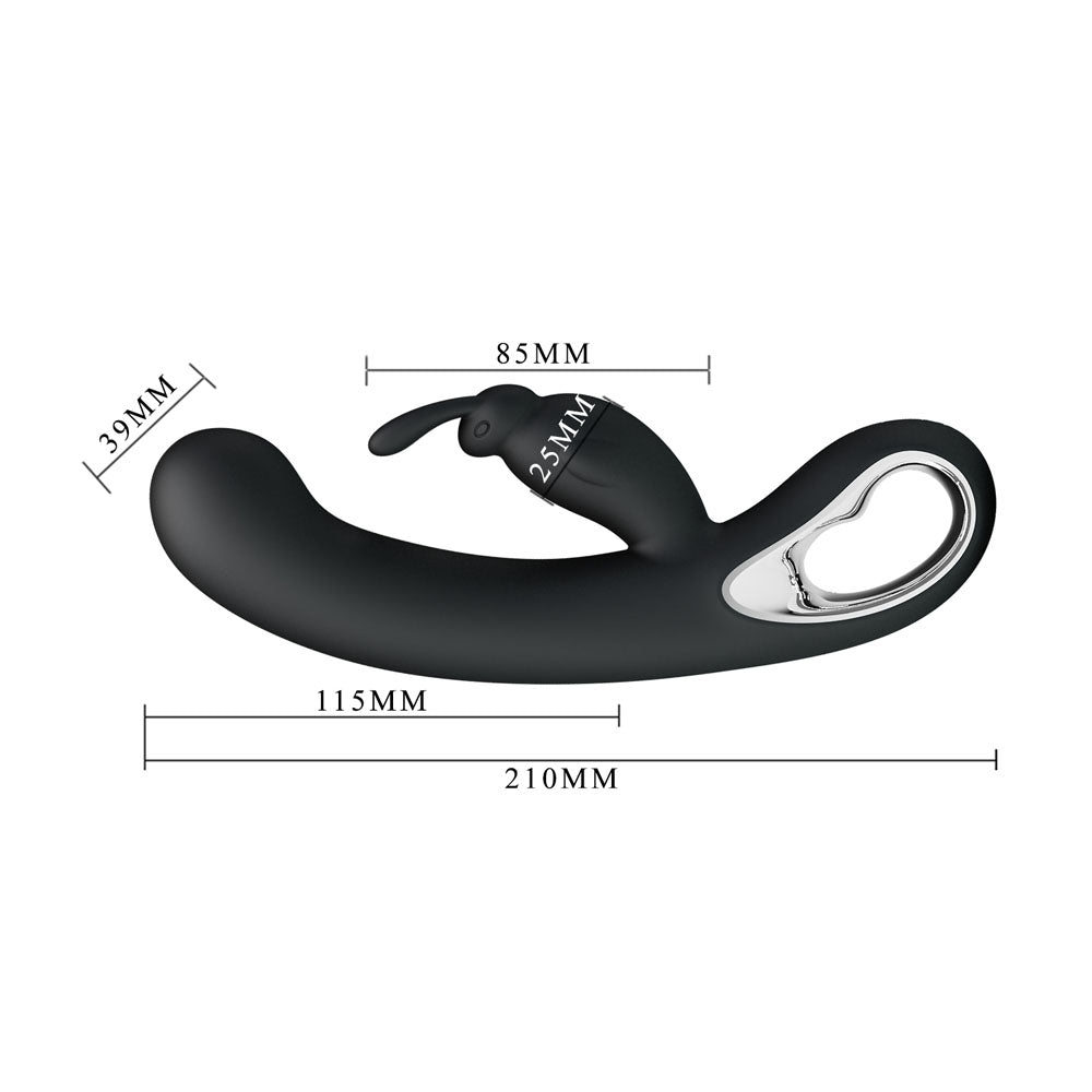 Party Up COLIN USB Rechargeable Rabbit Vibrator 21cm Party Up