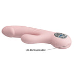 Party Up DAVE Rabbit Vibe USB Rechargeable Rabbit Vibrator 19cm Party Up
