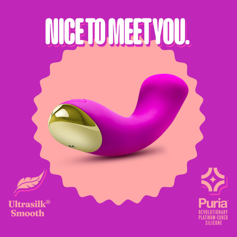 Blush Novelties Aria Bangin' AF USB Rechargeable Vibrator 18.4cm Secondary image