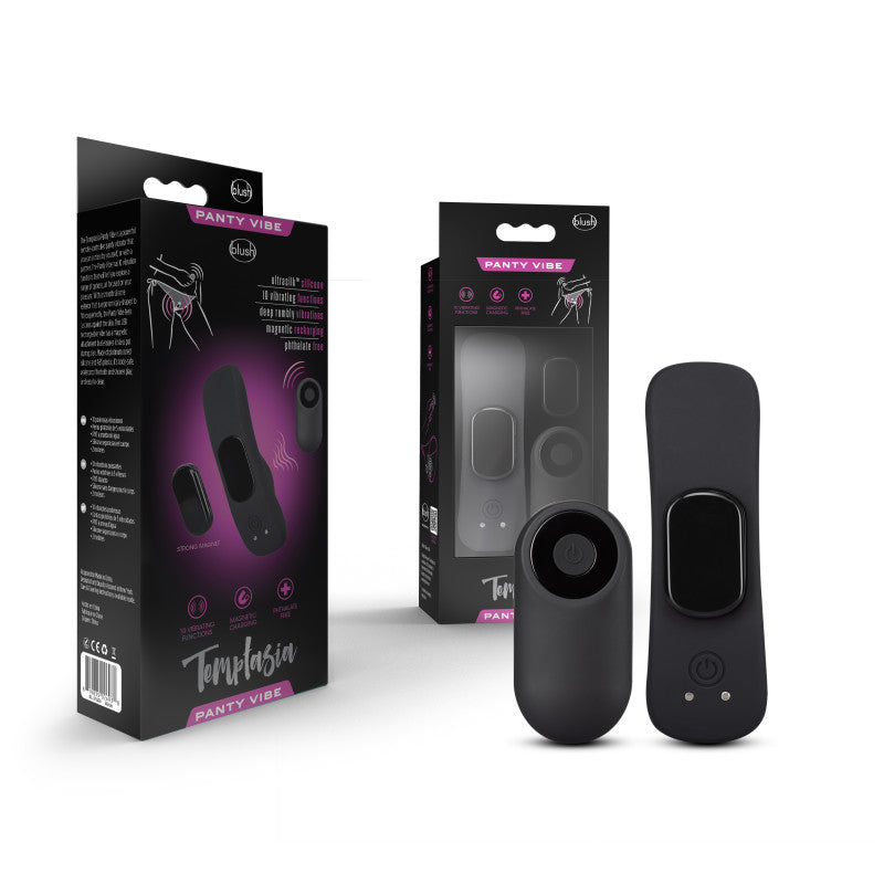 Blush Novelties Temptasia USB Rechargeable Remote Control Panty Vibe Blush Novelties