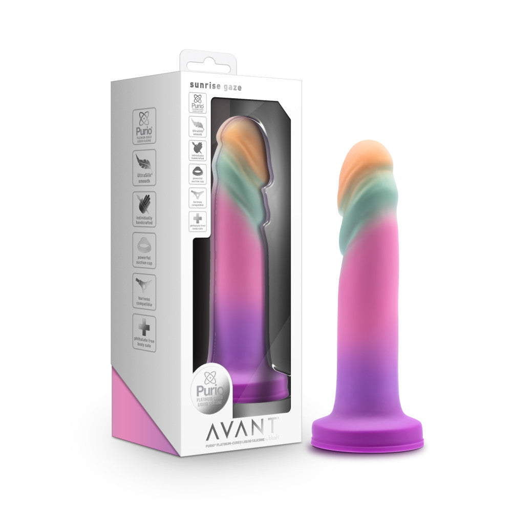 Blush Novelties Avant Sunrise Gaze Dildo 19cm Sherbet Blush Novelties Main image