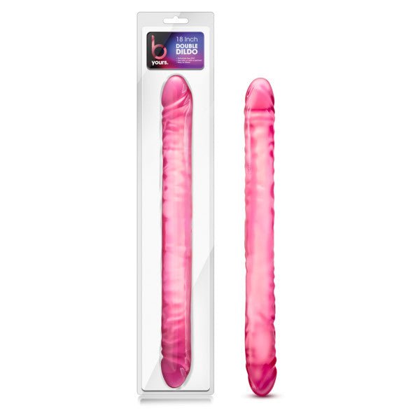 Blush Novelties B Yours Double Dong 18 Inch Pink Blush Novelties Main image