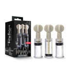 Blush Novelties Temptasia Clit & Nipple Twist Suckers Set Of 3 Blush Novelties