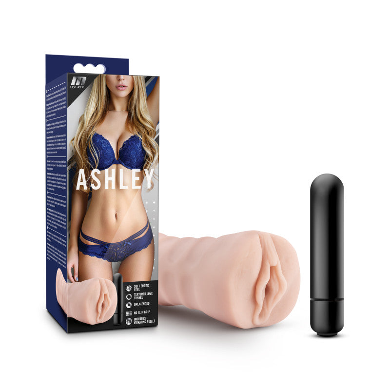Blush Novelties M For Men Ashley Vibrating Vagina Stroker Blush Novelties Main image
