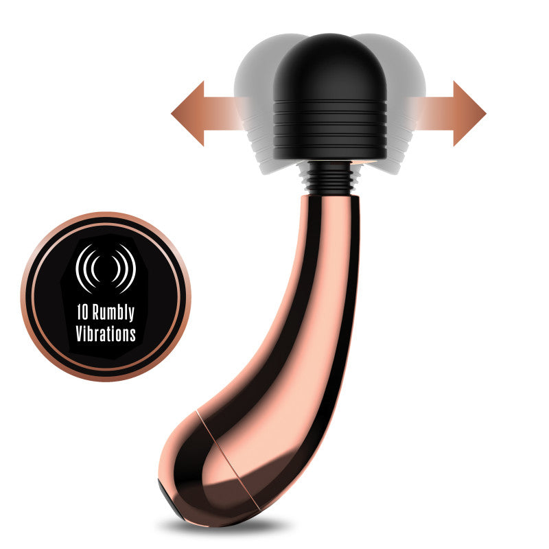 Blush Novelties Lush Callie USB Rechargeable Mini Massager Wand Blush Novelties