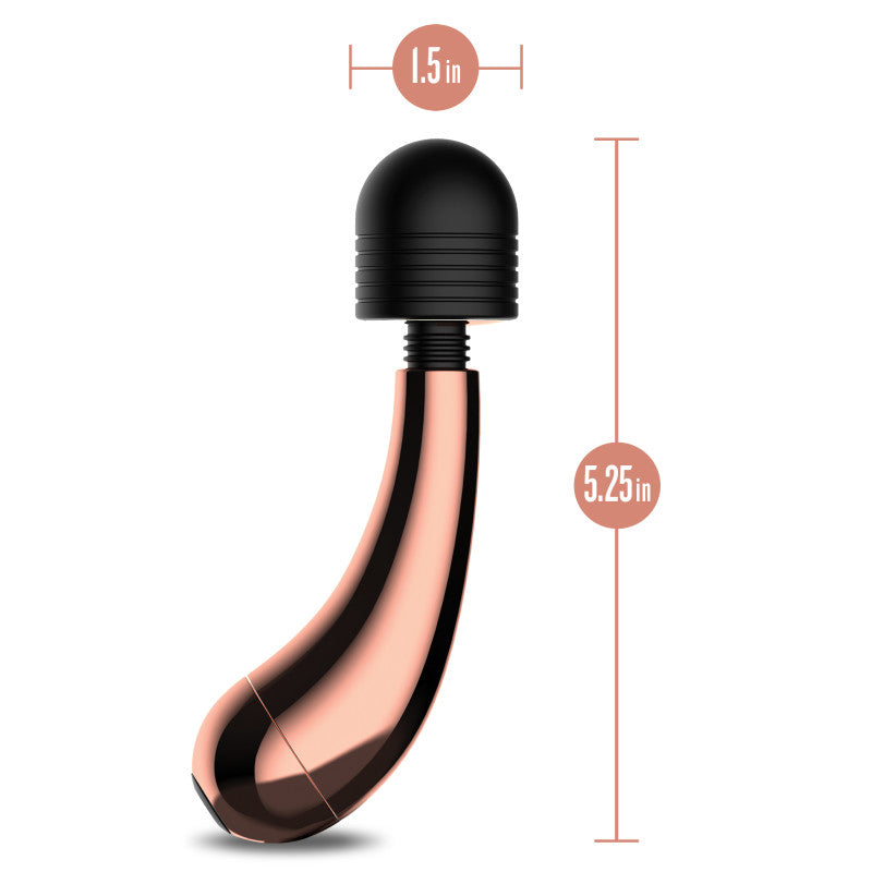 Blush Novelties Lush Callie USB Rechargeable Mini Massager Wand Blush Novelties