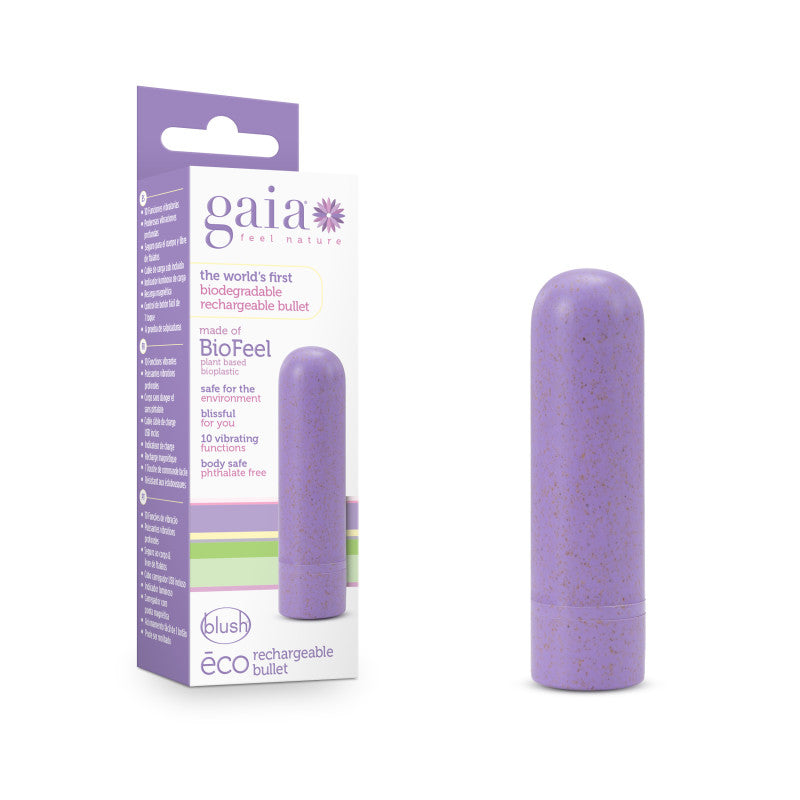 Blush Novelties Gaia Eco Rechargeable Bullet Vibrator Blush Novelties Main image
