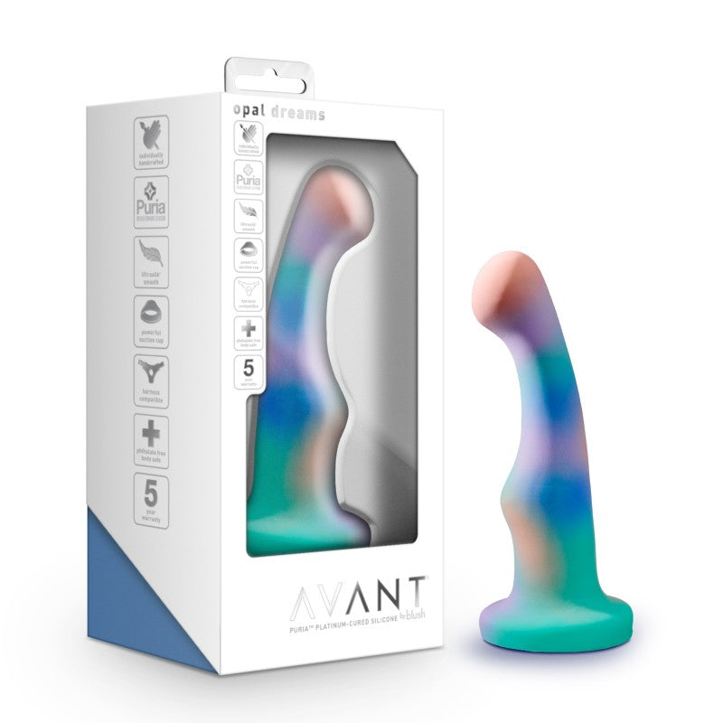 Blush Novelties Avant Opal Dreams Aqua Dildo 15.2cm Blush Novelties Main image