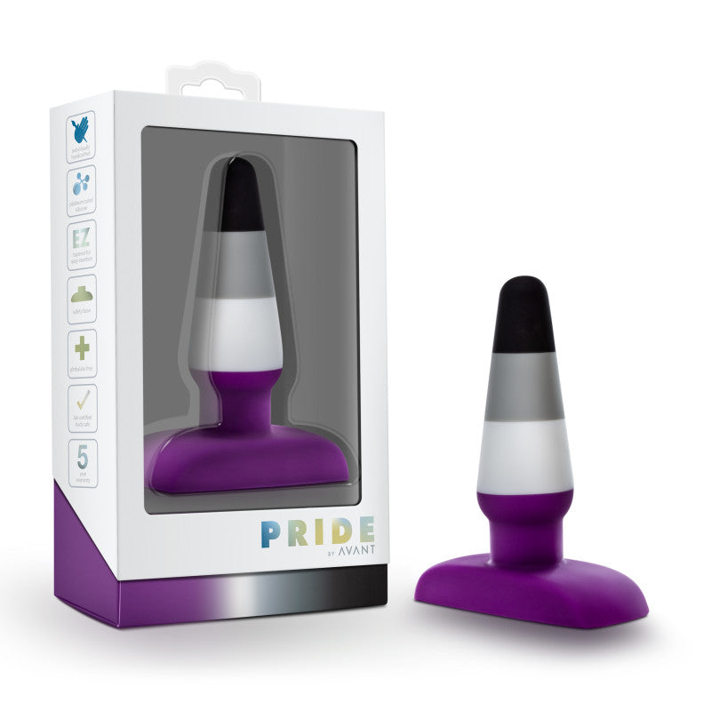 Blush Novelties Avant Pride P7 Ace Coloured Butt Plug Blush Novelties
