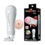 CRAZY BULL FLORA Vibrating Stroker USB Rechargeable Vibrating Squeezeable Vagina Stroker With Suction Base Flesh Crazy Bull