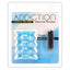 BMS Addiction Silicone Stroker Glow In The Dark Blue