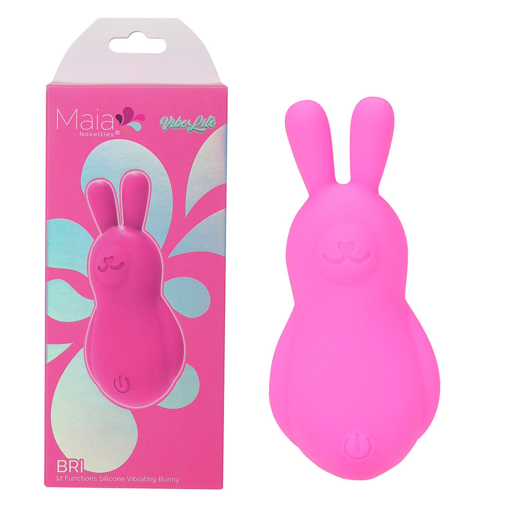 Maia BRI Pink USB Rechargeable Vibrating Bunny Bullet 9cm Main image