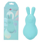 Maia BRI USB Rechargeable Vibrating Bunny Bullet Vibrator  9cm Teal
