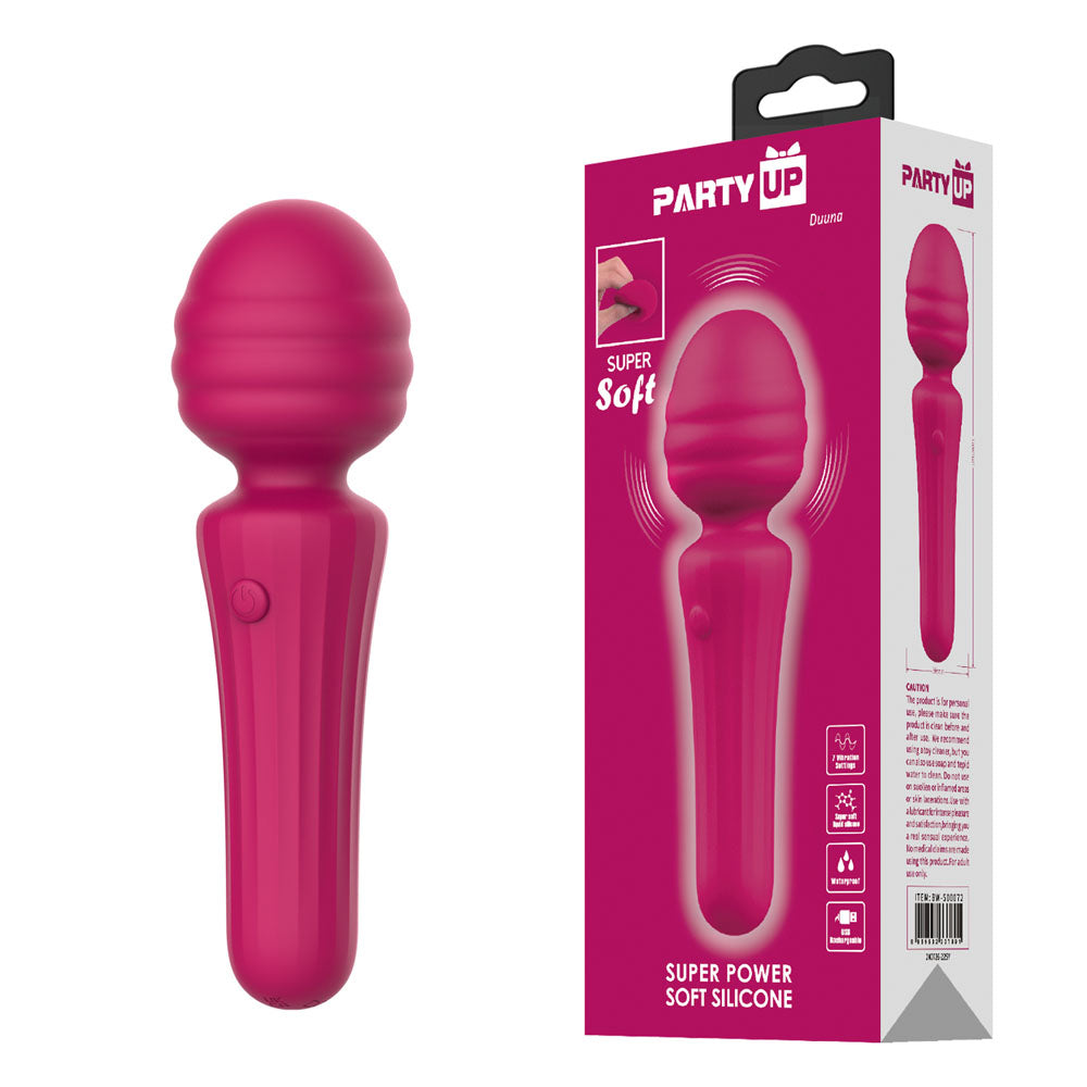 Party Up DUUNA USB Rechargeable Massage Wand 16.9cm Party Up Main image