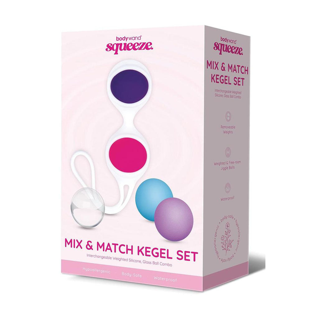 Bodywand Squeeze Mix & Match Weighted Kegel Balls Set Bodywand Main image