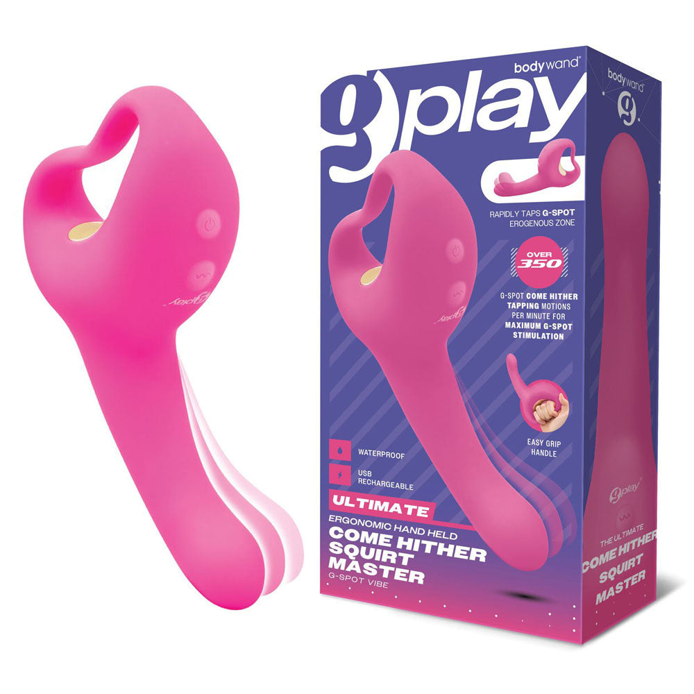 Bodywand G Play Ultimate Come Hither Squirt Master USB Rechargeable Vibrator 19cm Bodywand Main image