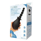 Xgen Products CleanScene 4 Piece Soft Squeeze Beaded Anal Douche Set With Flared Base 250ml Capacity With Free Travel Douche Included Xgen Products