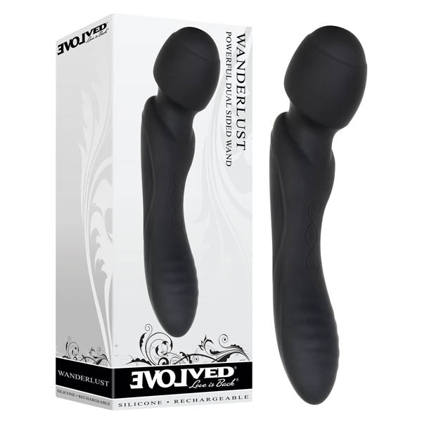 Evolved Wanderlust USB Rechargeable Double Ended Massager Wand Evolved Main image