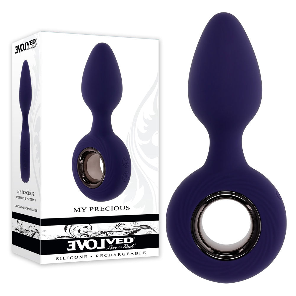 Evolved MY PRECIOUS USB Rechargeable Vibrating Butt Plug Evolved Main image