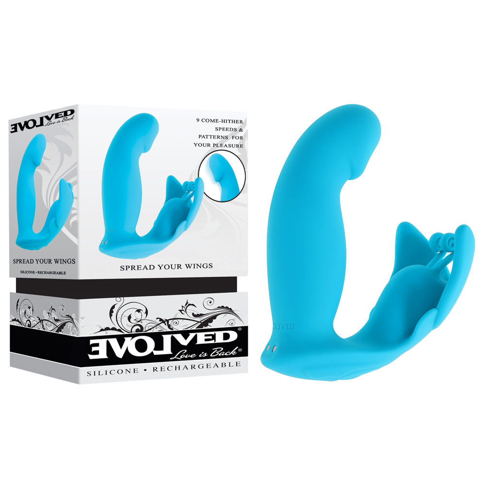 Evolved SPREAD YOUR WINGS USB Rechargeable Wearable Butterfly Vibrator Evolved