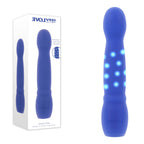 Evolved DISCO DIVA USB Rechargeable Light Up Vibrator 20.9cm Blue Evolved