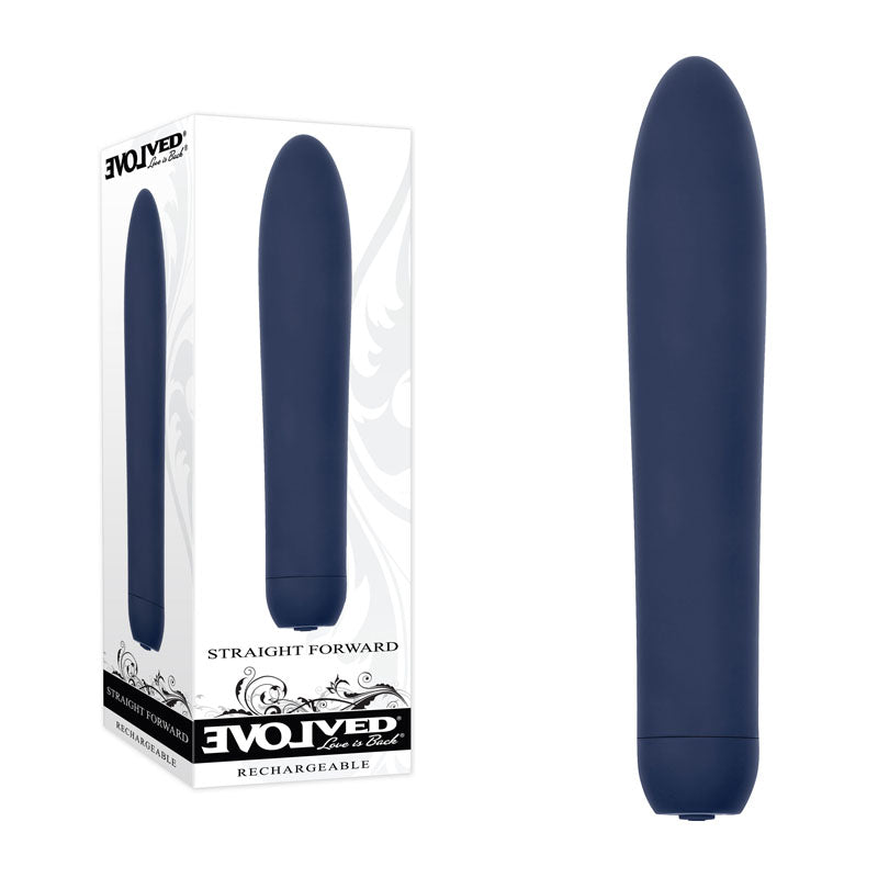 Evolved STRAIGHT FORWARD USB Rechargeable Vibrator 16.5cm Evolved Main image