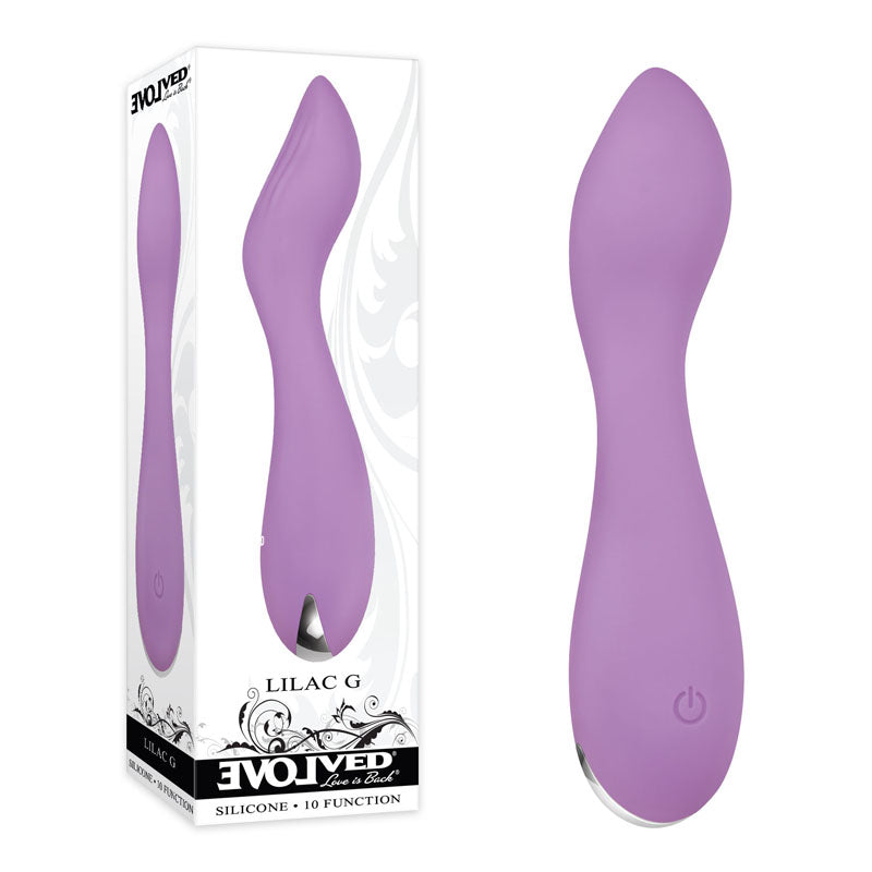 Evolved LILAC G USB Rechargeable Mini Vibrator 11.5cm Evolved Main image