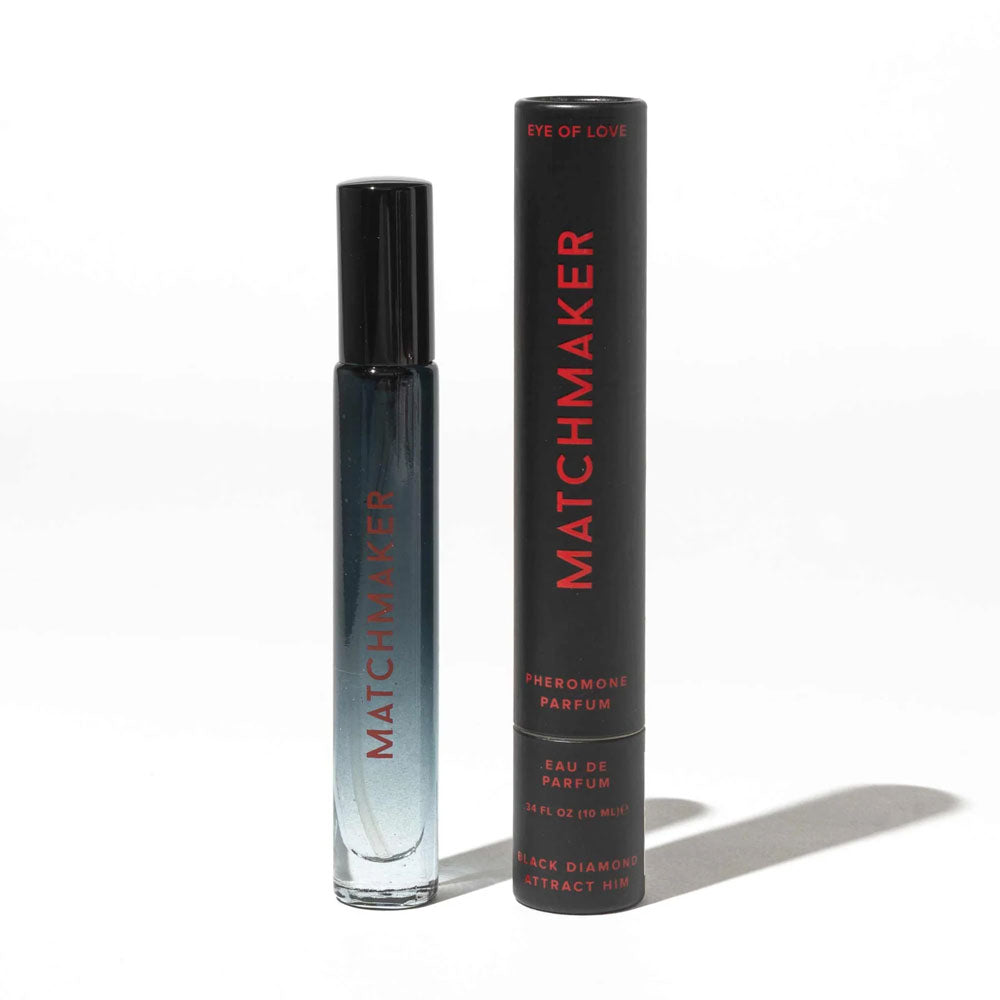 Eye of Love Matchmaker Black Diamond LGTBQ Pheromone Cologne For Men To Attract Men 10ml Spray Eye Of Love