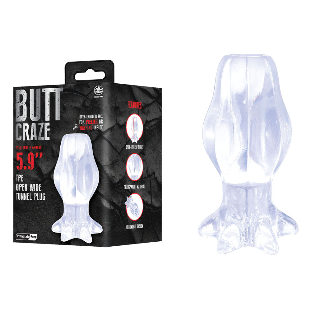 Excellent Power Butt Craze Hollow Butt Plug 15cm Excellent Power