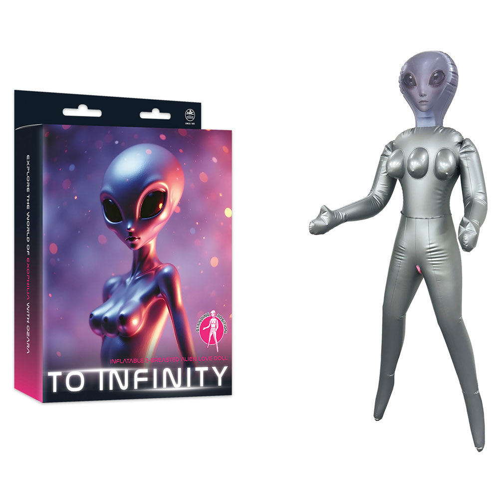 Excellent Power To Infinity Inflatable Alien Love Doll Excellent Power