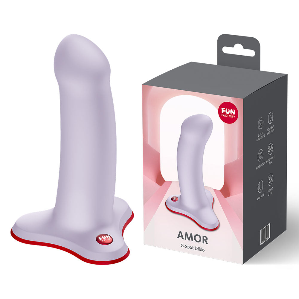 Fun Factory AMOR Purple Dildo 13.5cm