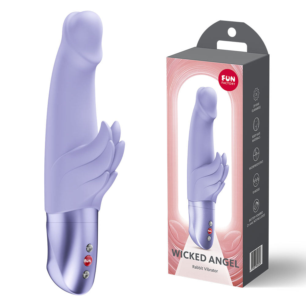 Fun Factory WICKED ANGEL Angel Vibrator Purple Main image