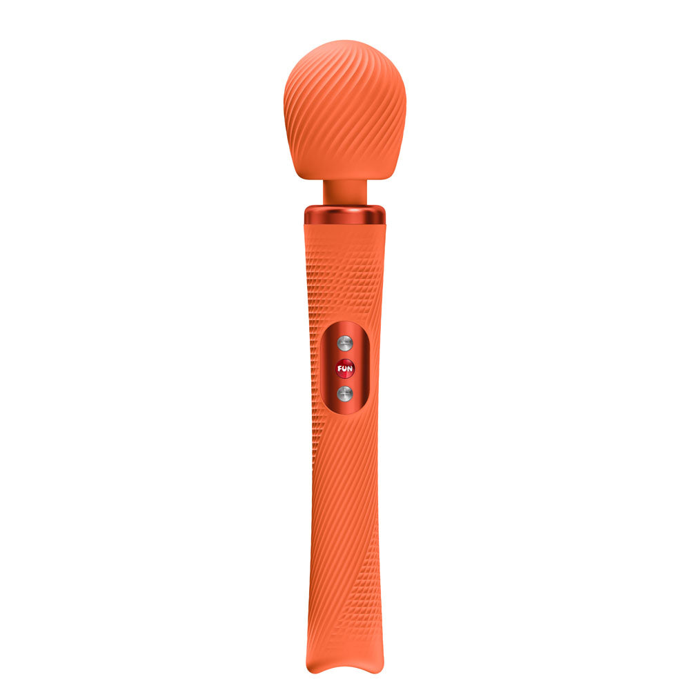 Fun Factory VIM USB C Rechargeable Rumbling Massage Wand Orange