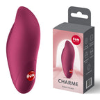 Fun Factory CHARME USB C Rechargeable Stimulator Wine Red