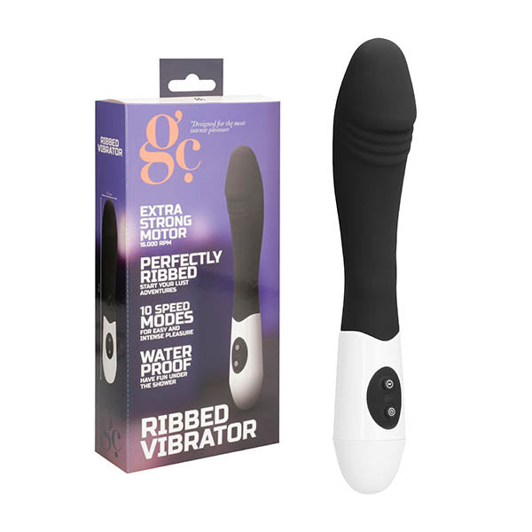 Shots Toys GC Ribbed Vibrator 19cm Shots Toys Main image
