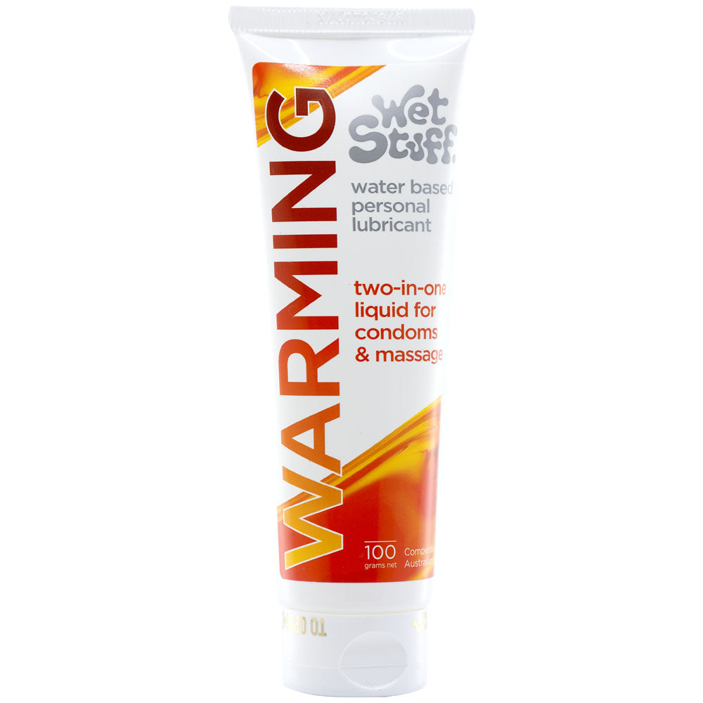 Wet Stuff Warming - 100g Tube - Warming Water Based Lubricant - 100 gram Tube Wet Stuff Main image