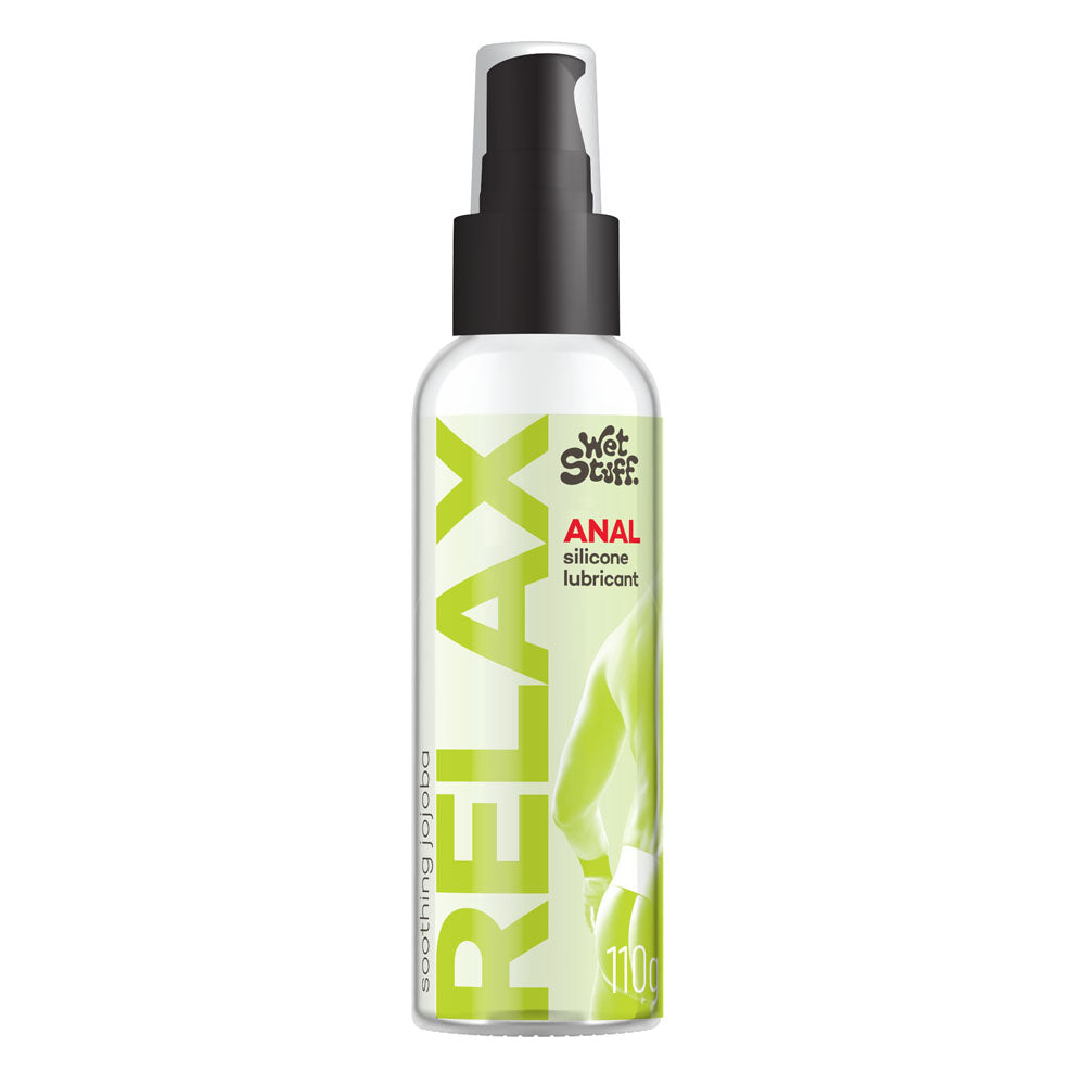 Wet Stuff Relax Anal Silicone Lubricant 110g Pump Bottle Wet Stuff Main image