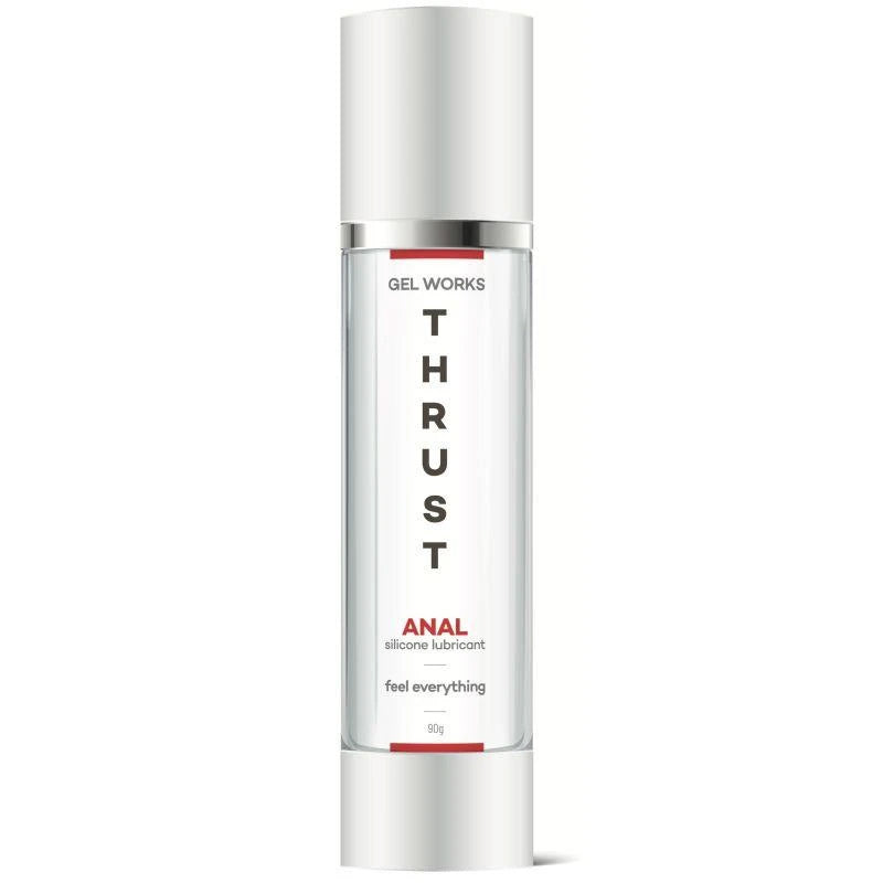 Wet Stuff Thrust Anal Silicone Lubricant 90g Airless Bottle Wet Stuff