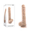 Gender X FLEXSKIN POSEABLE TRUE FEEL Poseable Dong 10 Inch Gender X