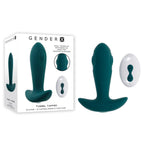 Gender X TUNNEL TAPPER USB Rechargeable Tapping Anal Plug With Wireless Remote Gender X