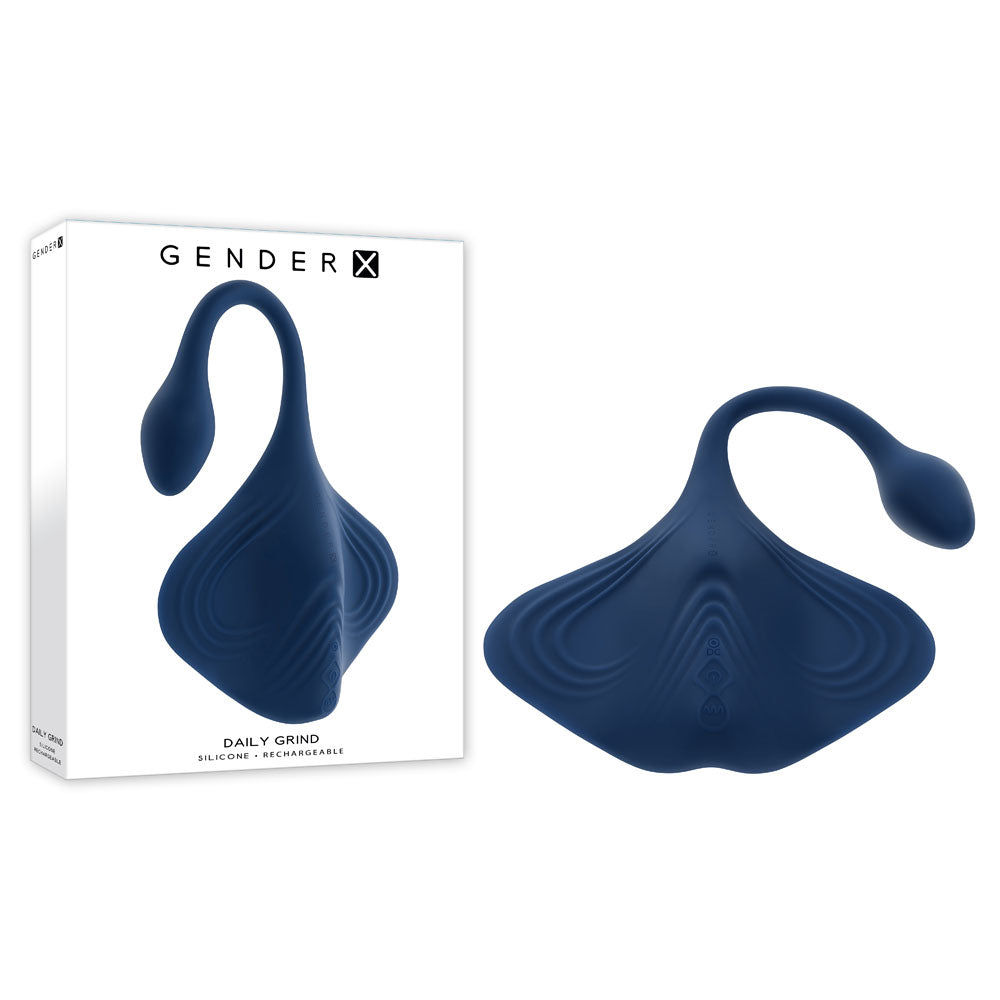 Gender X DAILY GRIND USB Rechargeable Grinding Pad With Anal Plug Gender X