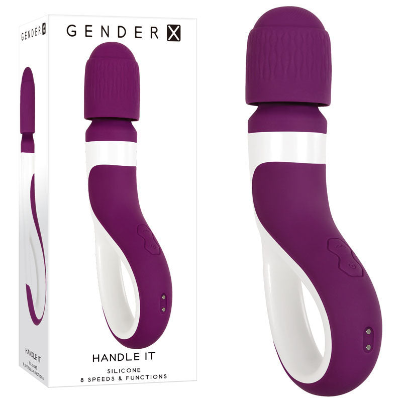 Gender X HANDLE IT USB Rechargeable Massager Wand Gender X Main image