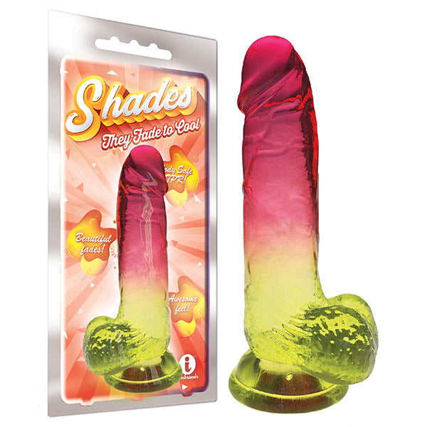Icon Brands Shades Jelly TPR Dong 8 Inch Icon Brands