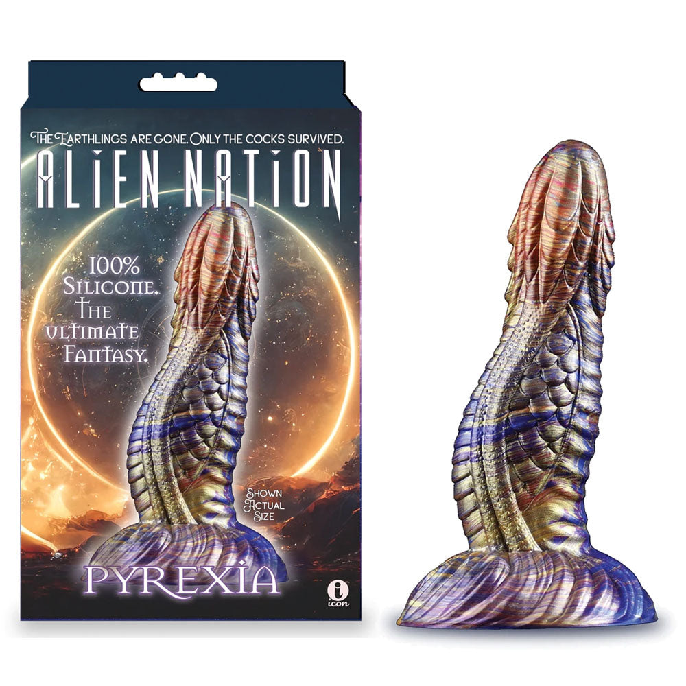Icon Brands Alien Nation Pyrexia Fantasy Dong 17.8cm Metallic Icon Brands Main image