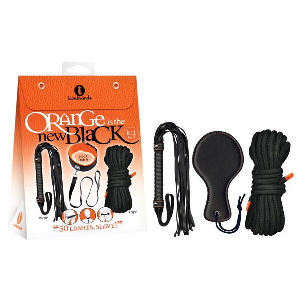 Orange Is The New Black Kit #3 50 Lashes, Slave! - Bondage Kit 3 Piece Set Icon Brands