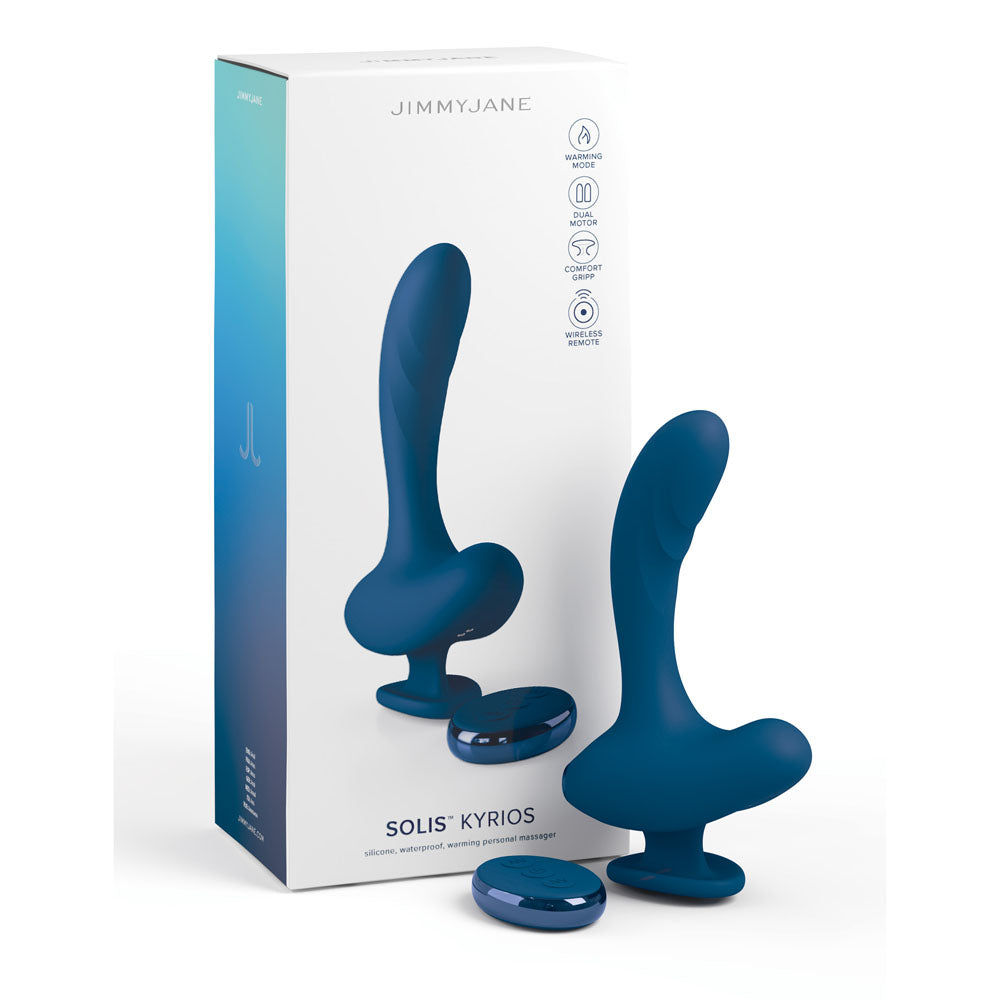 JimmyJane Solis Kyrios USB Rechargeable Prostate Massager With Remote JimmyJane Main image