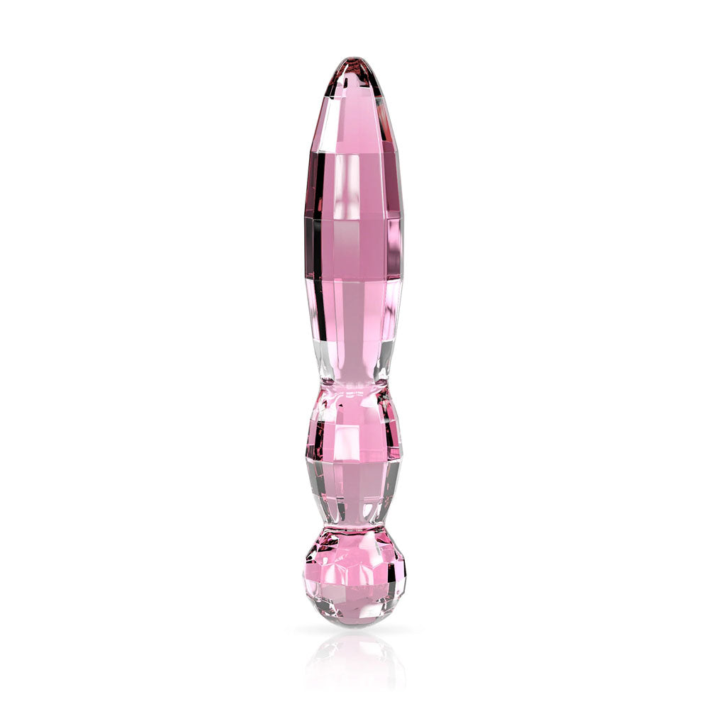 JimmyJane Dillenia Cissus Clear Glass Dildo 19.5cm Pink JimmyJane Main image