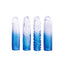 Adam & Eve SAPPHIRE Clear Penis Sleeve Set Set Of 4 Blue Adam & Eve