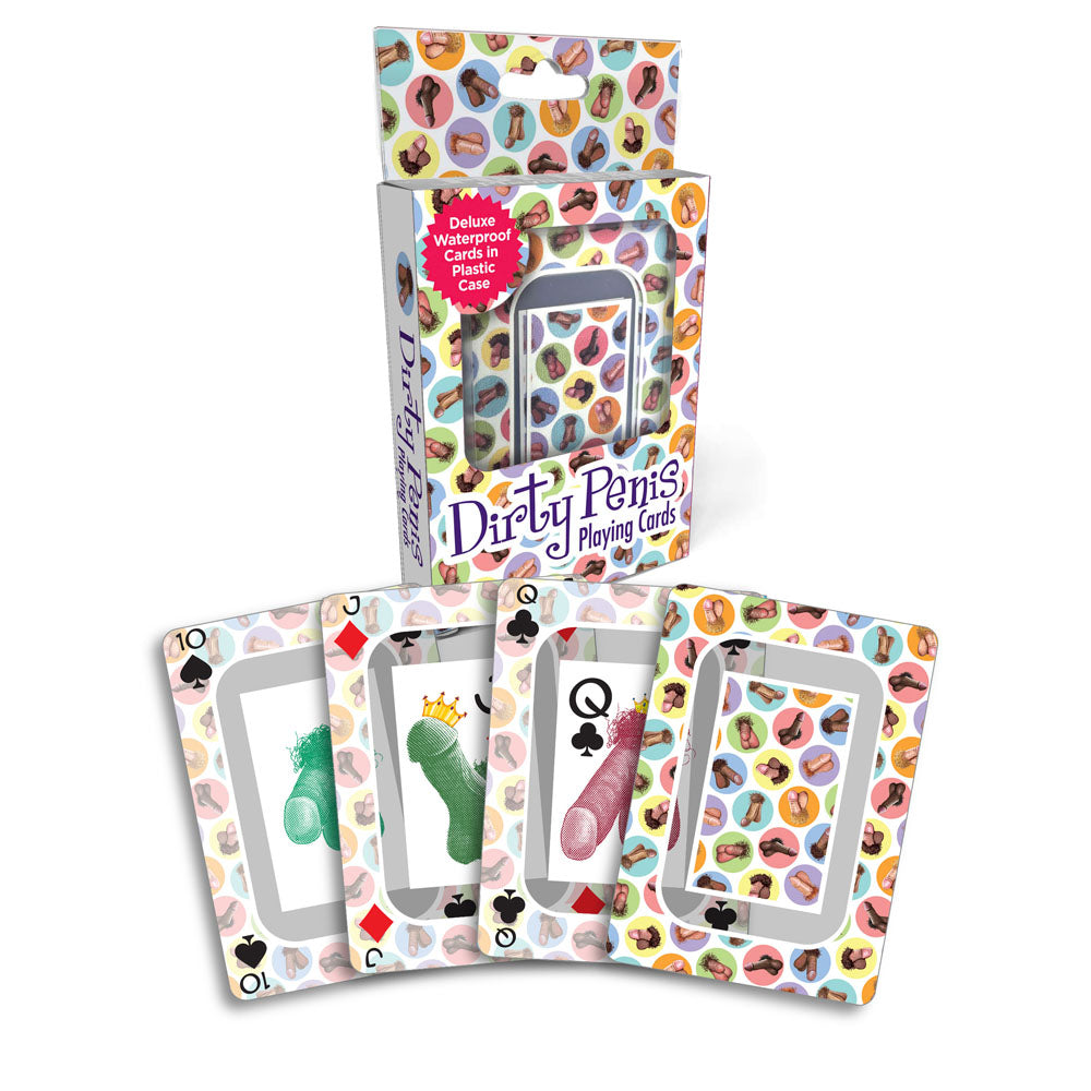 Little Genie Dirty Penis Waterproof Novelty Playing Cards Little Genie